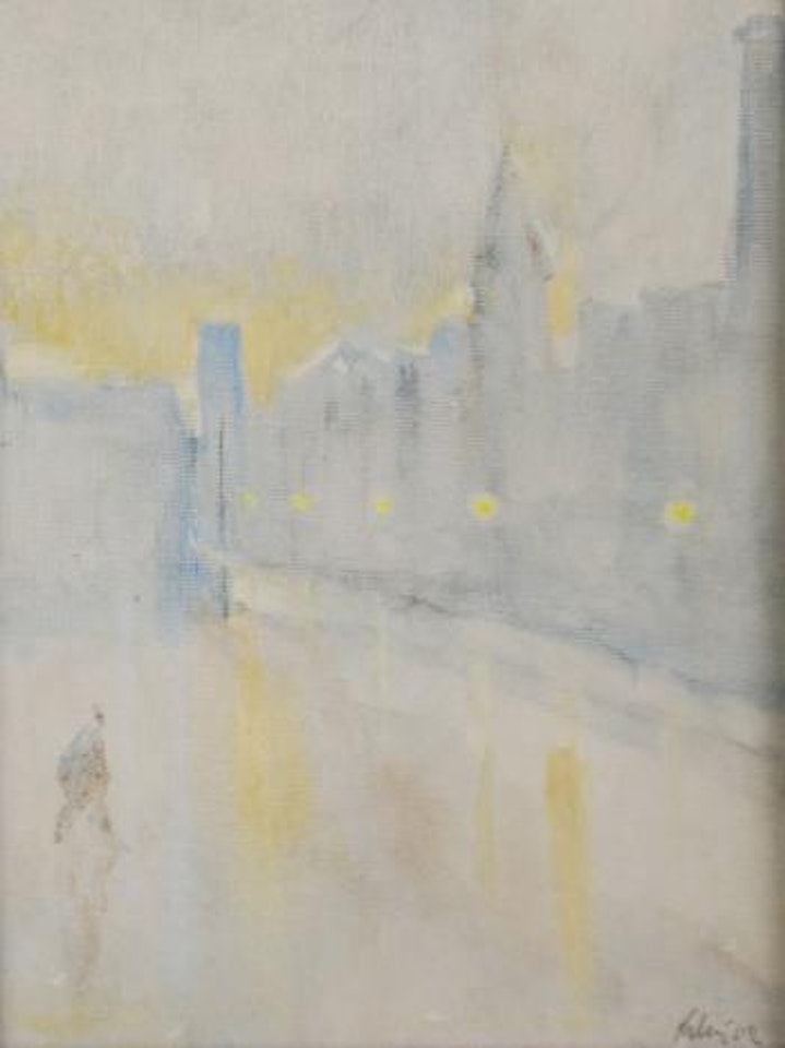Early Morning, Salford by Harold Riley