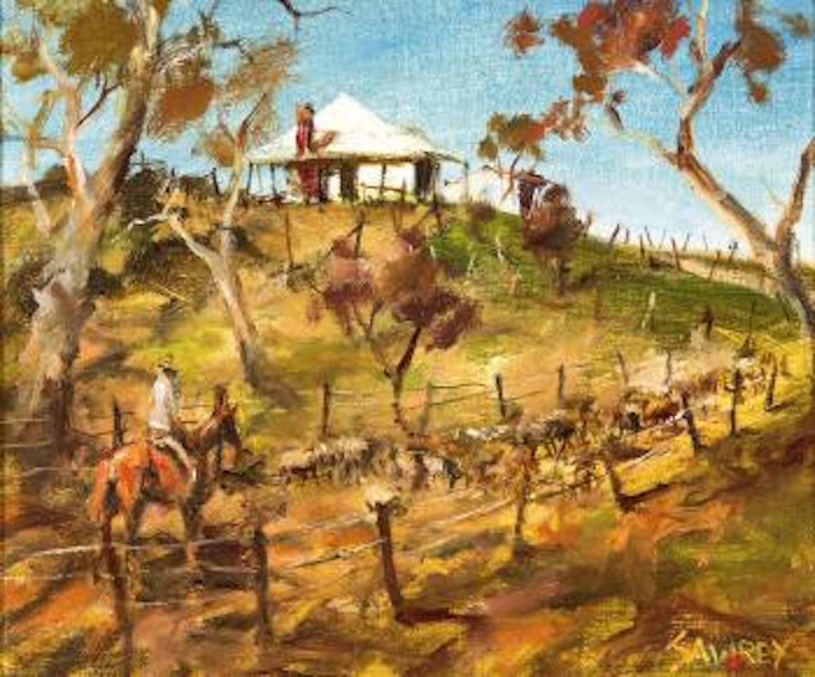 Mustering by Hugh Sawrey
