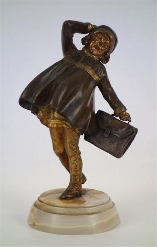 Schoolgirl by Demetre Chiparus