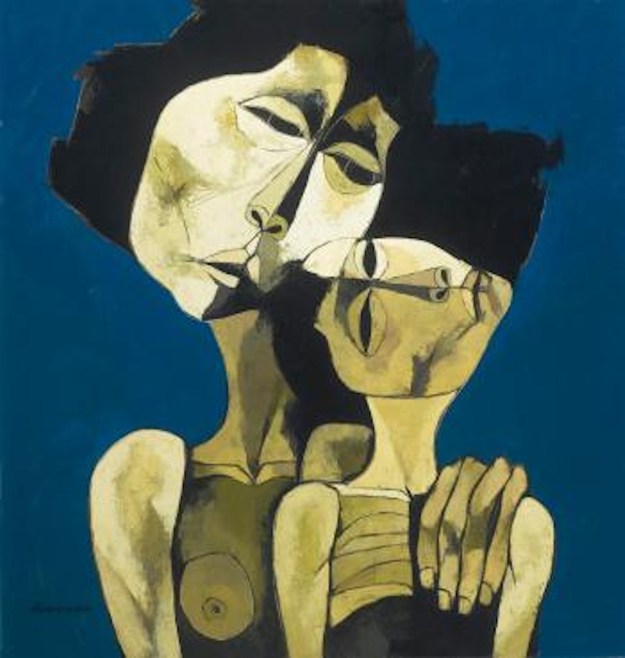 Madre Con Niño by Oswaldo Guayasamin