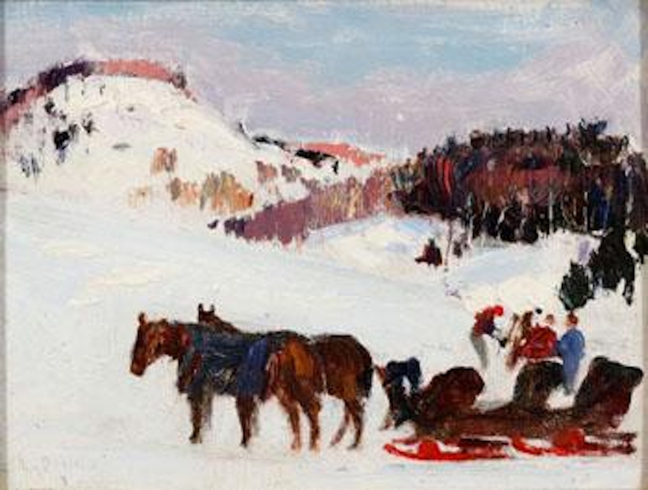 Piedmont, PQ, Sleighs by Robert Pilot