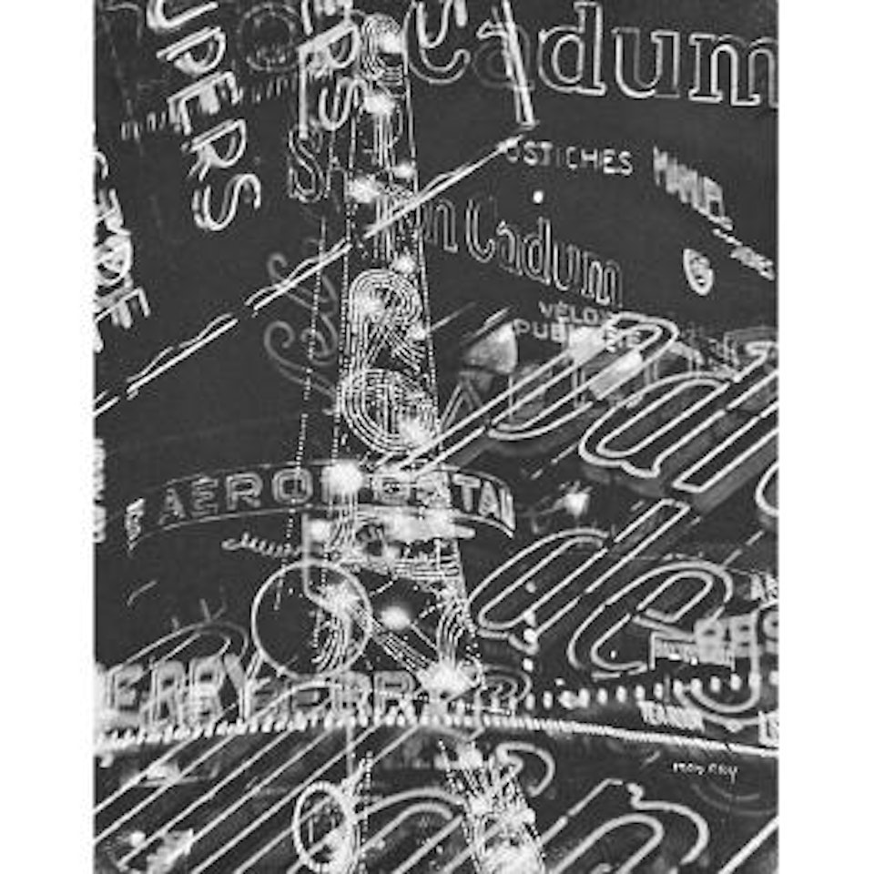 Électricité La Ville, From Électricité by Man Ray