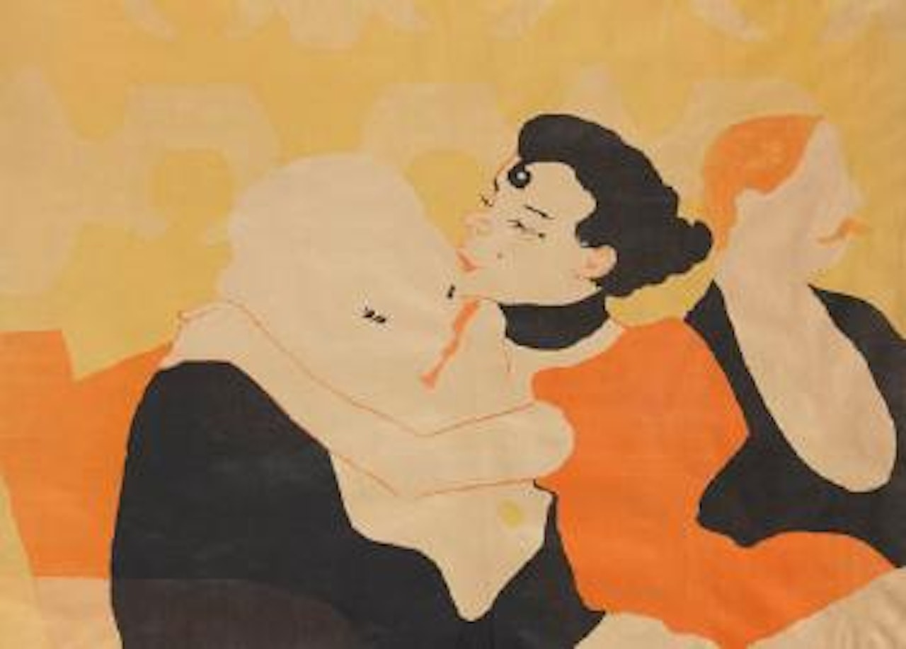 Reine De Joie by Henri de Toulouse-Lautrec