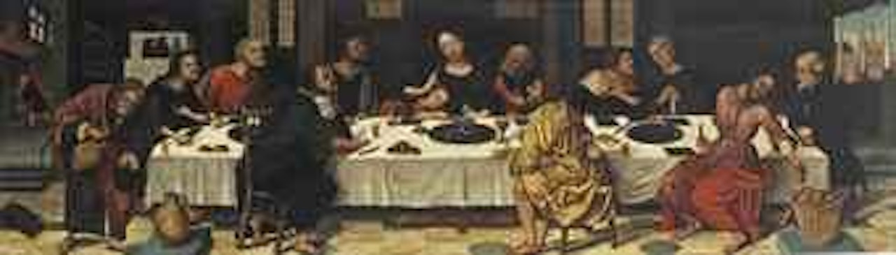 The Last Supper by Attributed to Pieter Coecke van Aelst I
