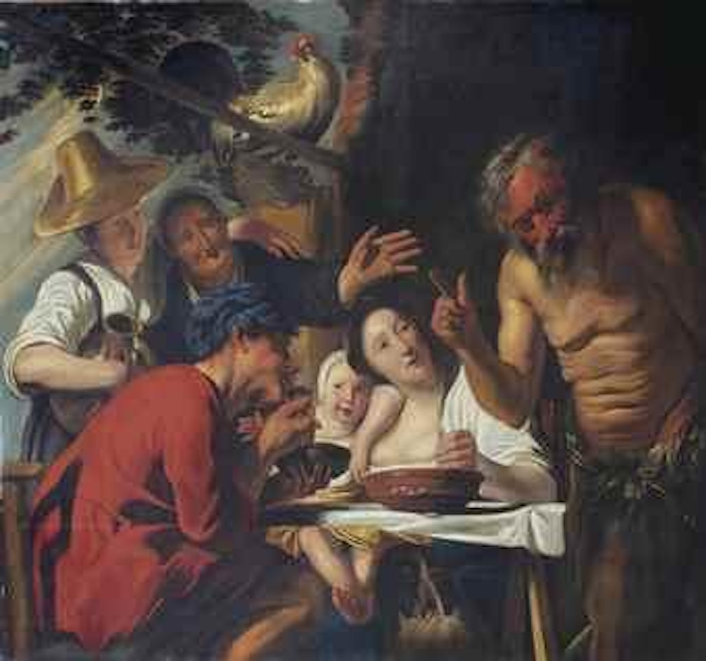 The Fable of the Satyr and the Peasants by Jacob Jordaens