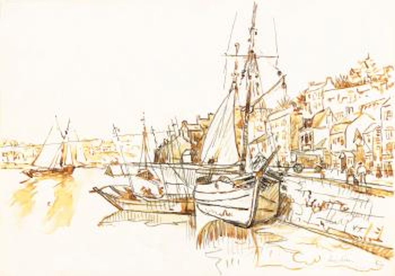 Audierne by Paul Signac