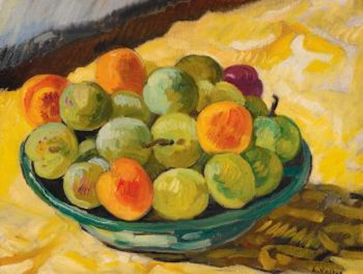 Plat De Prunes by Louis Valtat