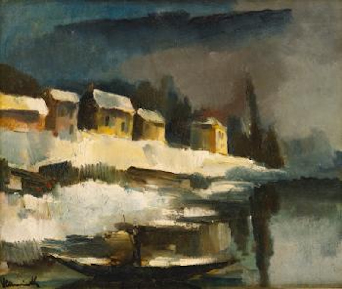 Bords De Rivière by Maurice de Vlaminck