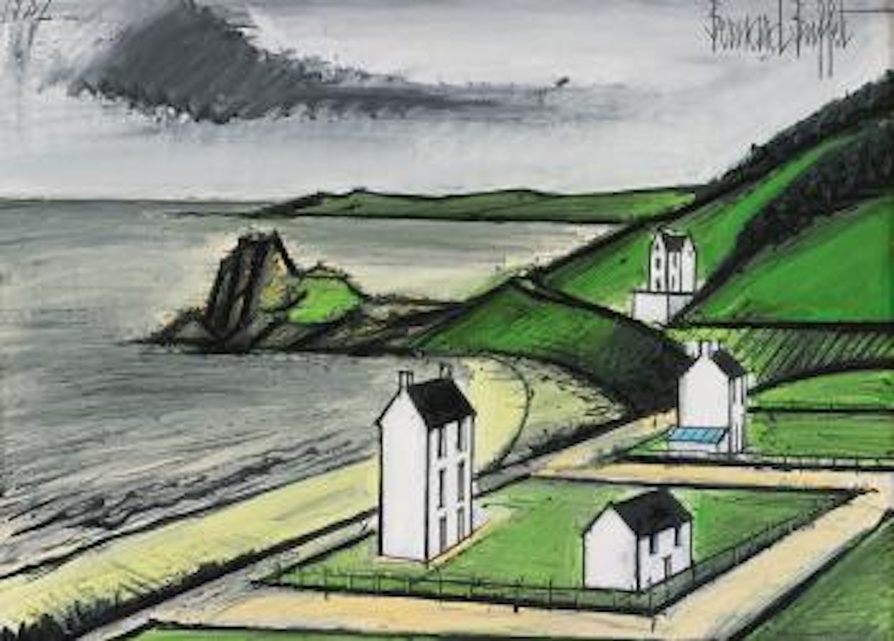 Bord De Mer En Bretagne by Bernard Buffet
