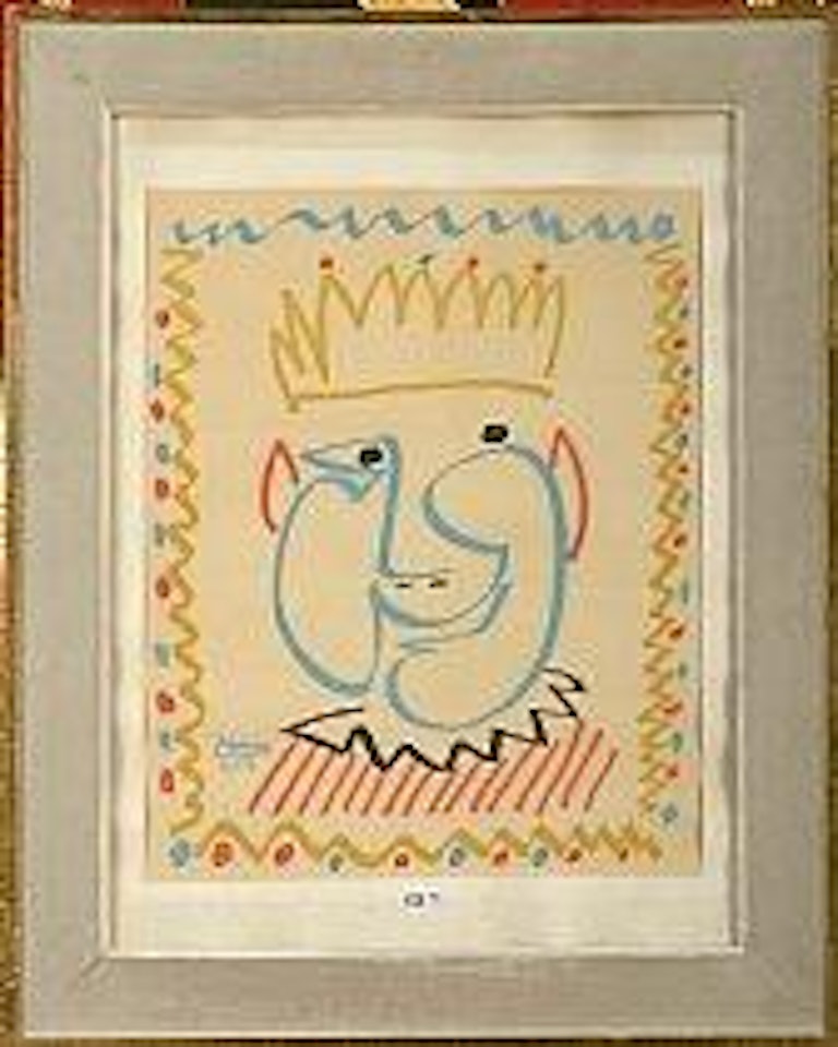 Le roi by Pablo Picasso