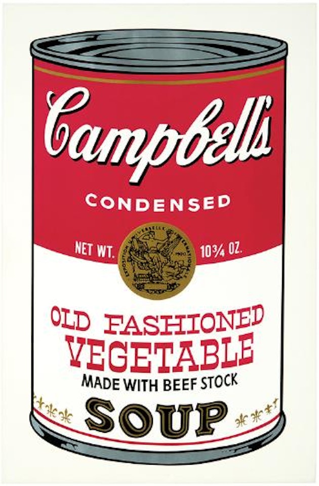 Old Fashioned Vegetable (from Campbell's Soup II) by Andy Warhol