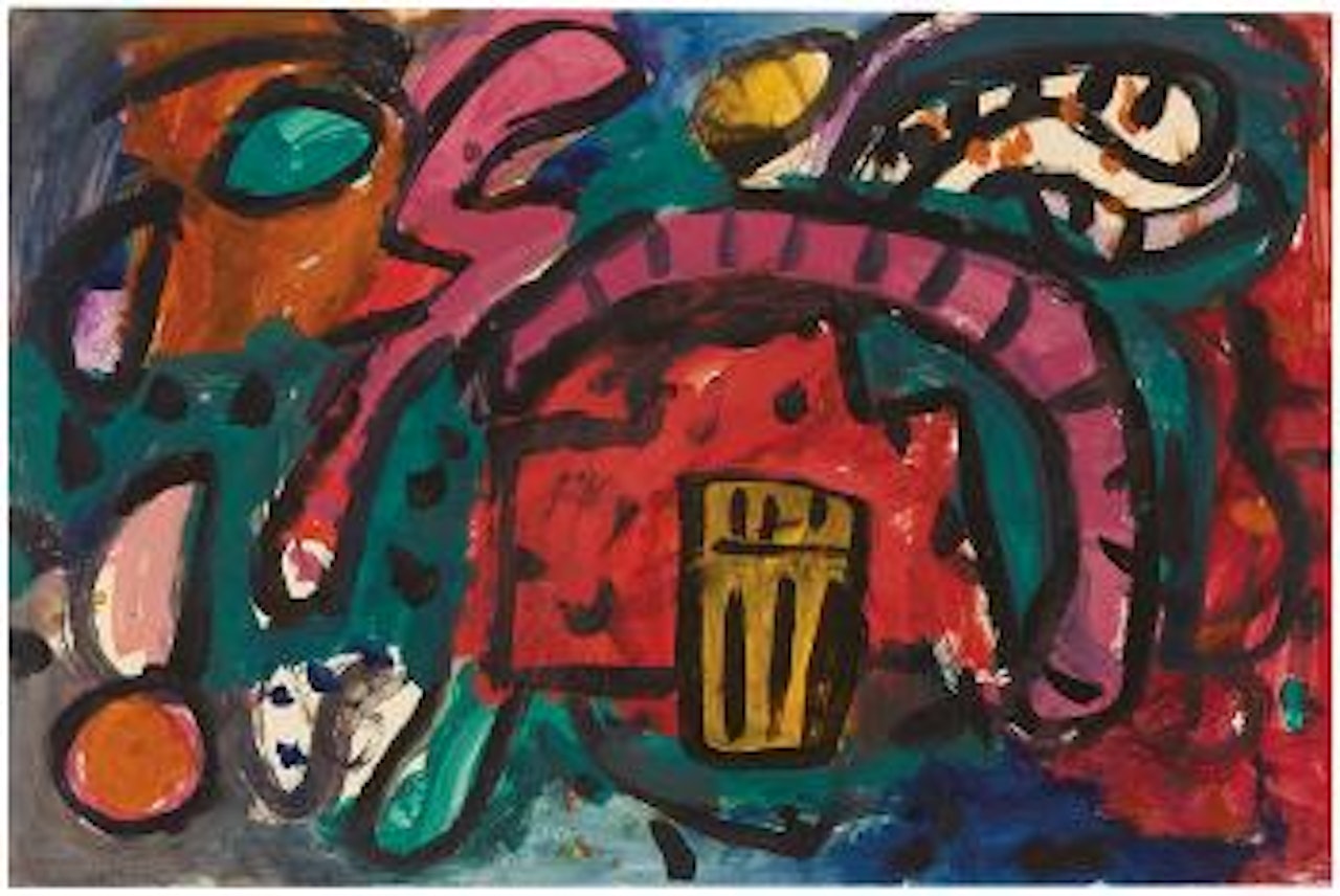 Glass for Snake Juice by Alan Davie