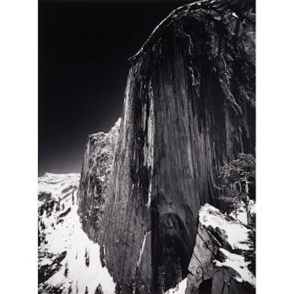 Monolith, the face of Half Dome, Yosemite National Park by Ansel Adams