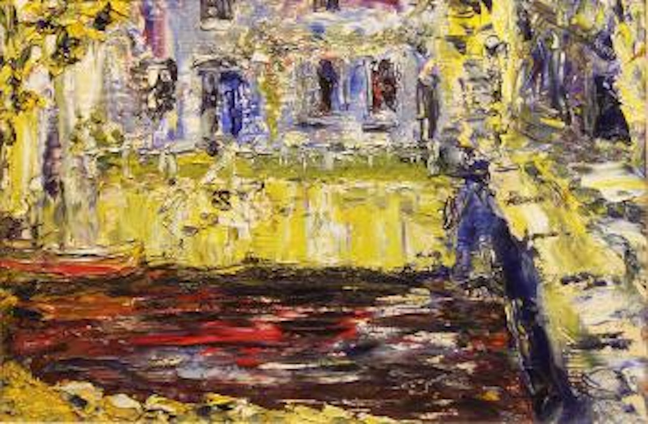 A Riverside Inn by Jack Butler Yeats