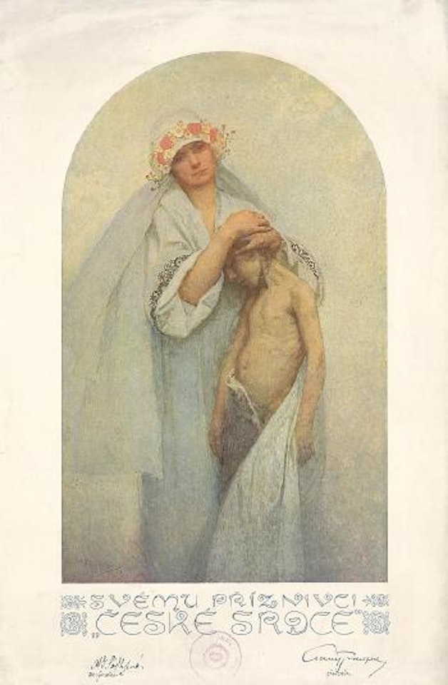 Ceske Srdce by Alphonse Mucha