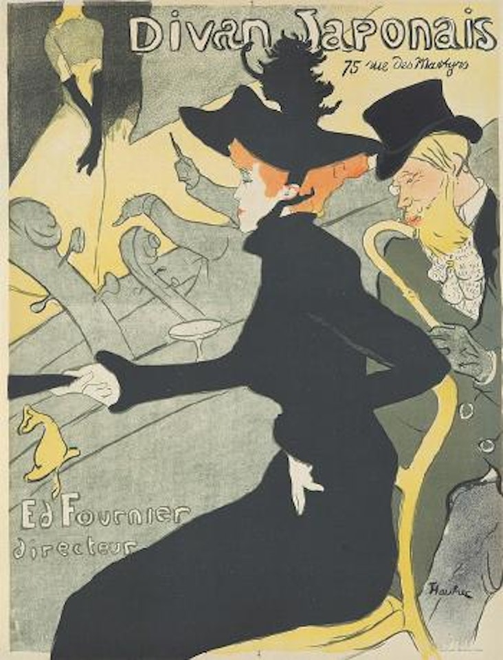 Divan Japonais by Henri de Toulouse-Lautrec