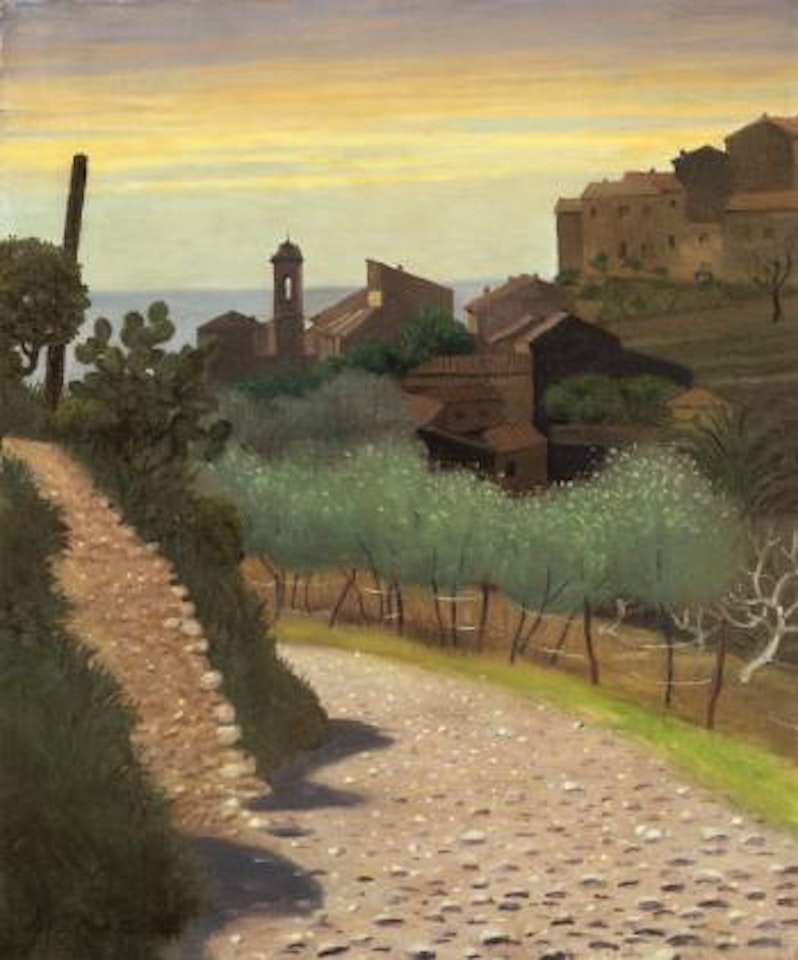 Eglise Sainte-anne À Cagnes by Félix Vallotton