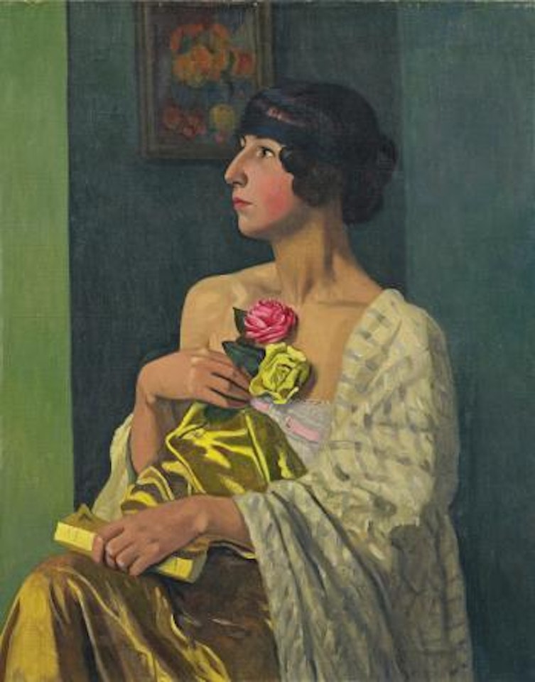 La Femme aux Roses by Félix Vallotton