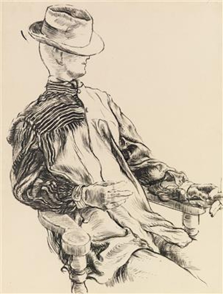 Studio per manichino (Study for a mannequin) by George Grosz