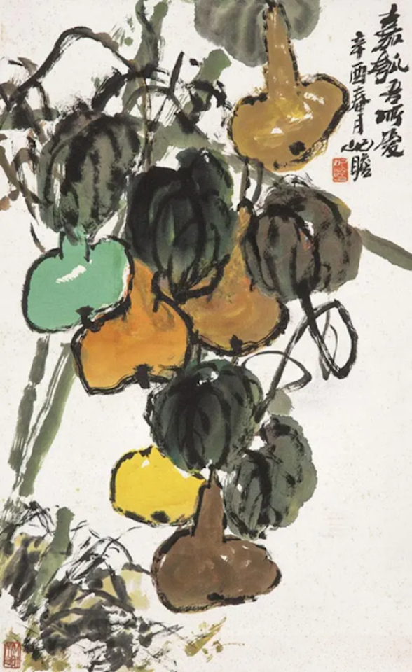 Gourds by Zhu Qizhan