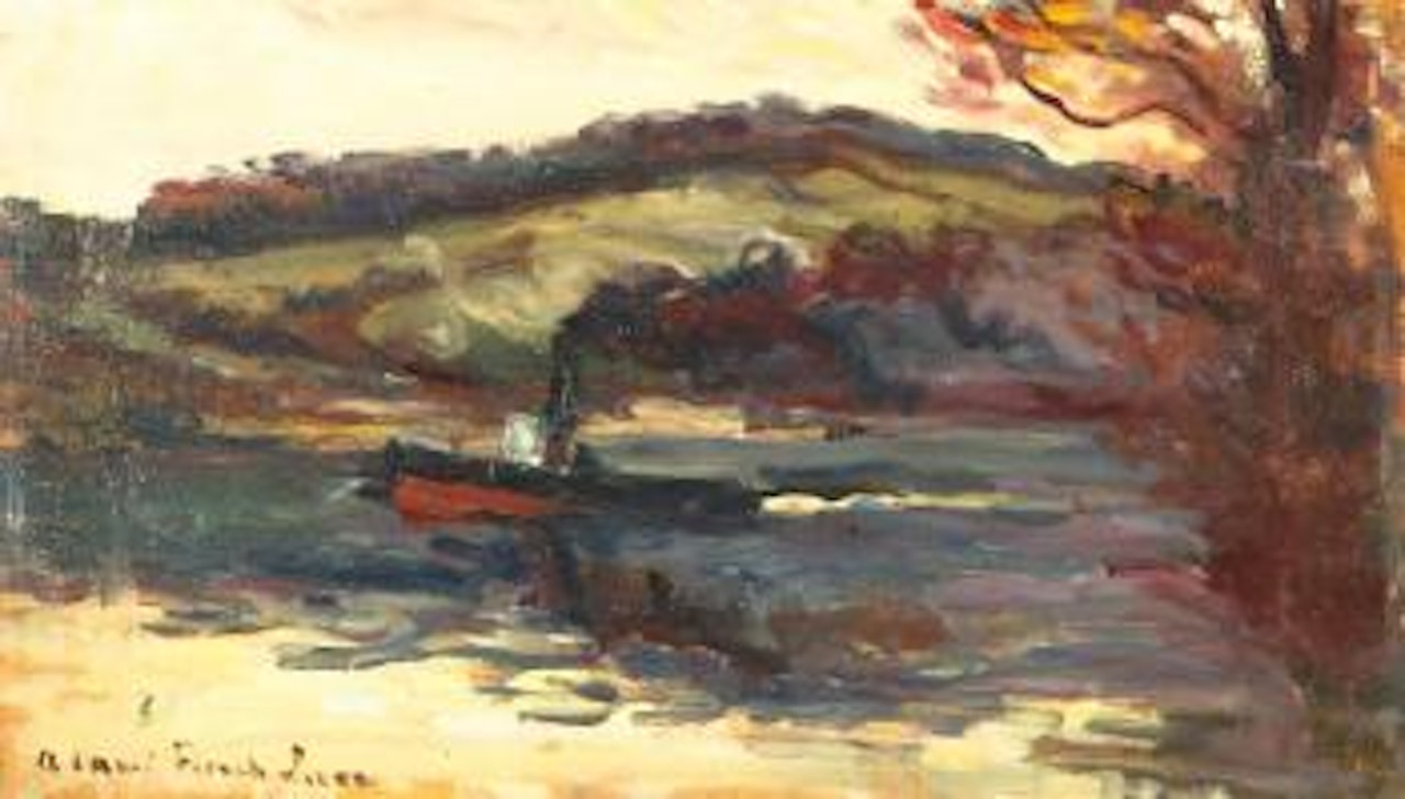 Seine by Maximilien Luce