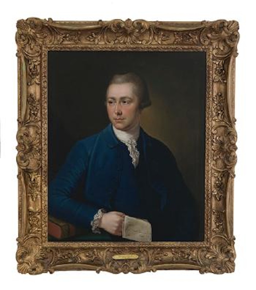 Portrait of a member of the Jameson family, County Cork, Ireland, Possibly William Jameson, Esq by Giuseppe Marchi by Circle of Joshua Reynolds