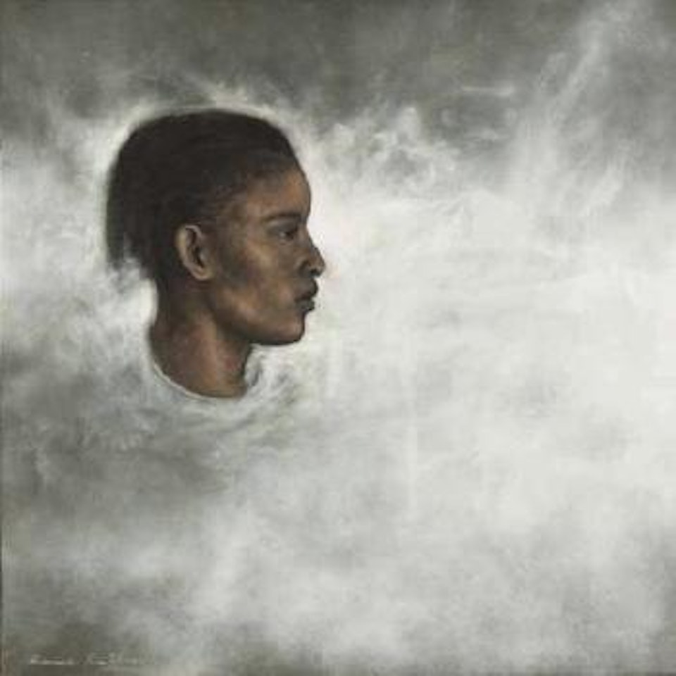 Woman in profile by Lionel Smit