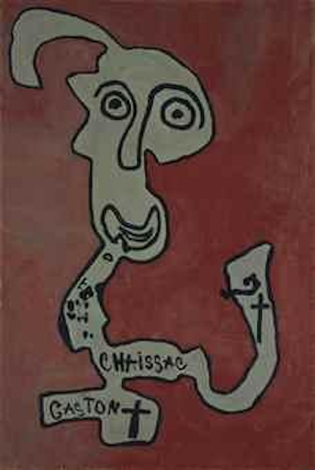 Homme seul by Gaston Chaissac