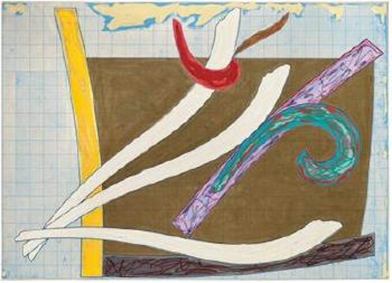 Bermuda Petrel (maquette) by Frank Stella