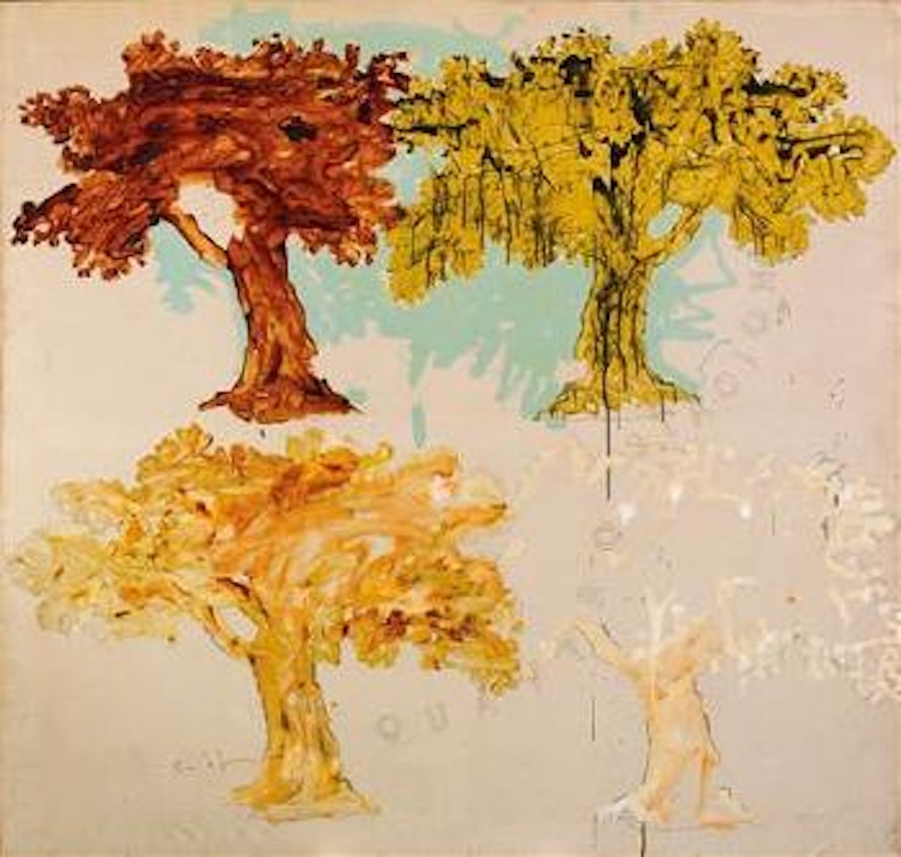 Quattro Stagioni by Mario Schifano