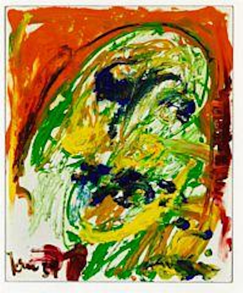 Portræt af en særling (Portrait of a crank) by Asger Jorn