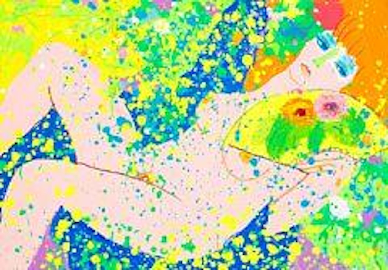 Flower girl by Walasse Ting