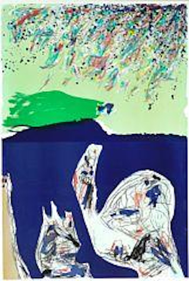 Die Zwei Elemente by Asger Jorn