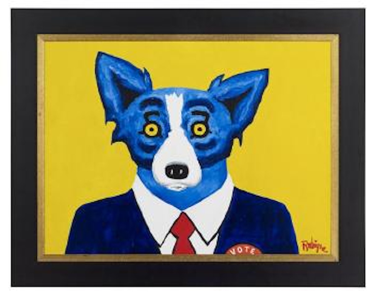 I am just a regular red-blooded American by George Rodrigue