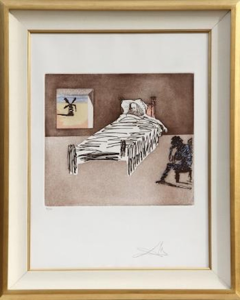 Le Legacy from Historia de Don Quichotte de la Mancha by Salvador Dali