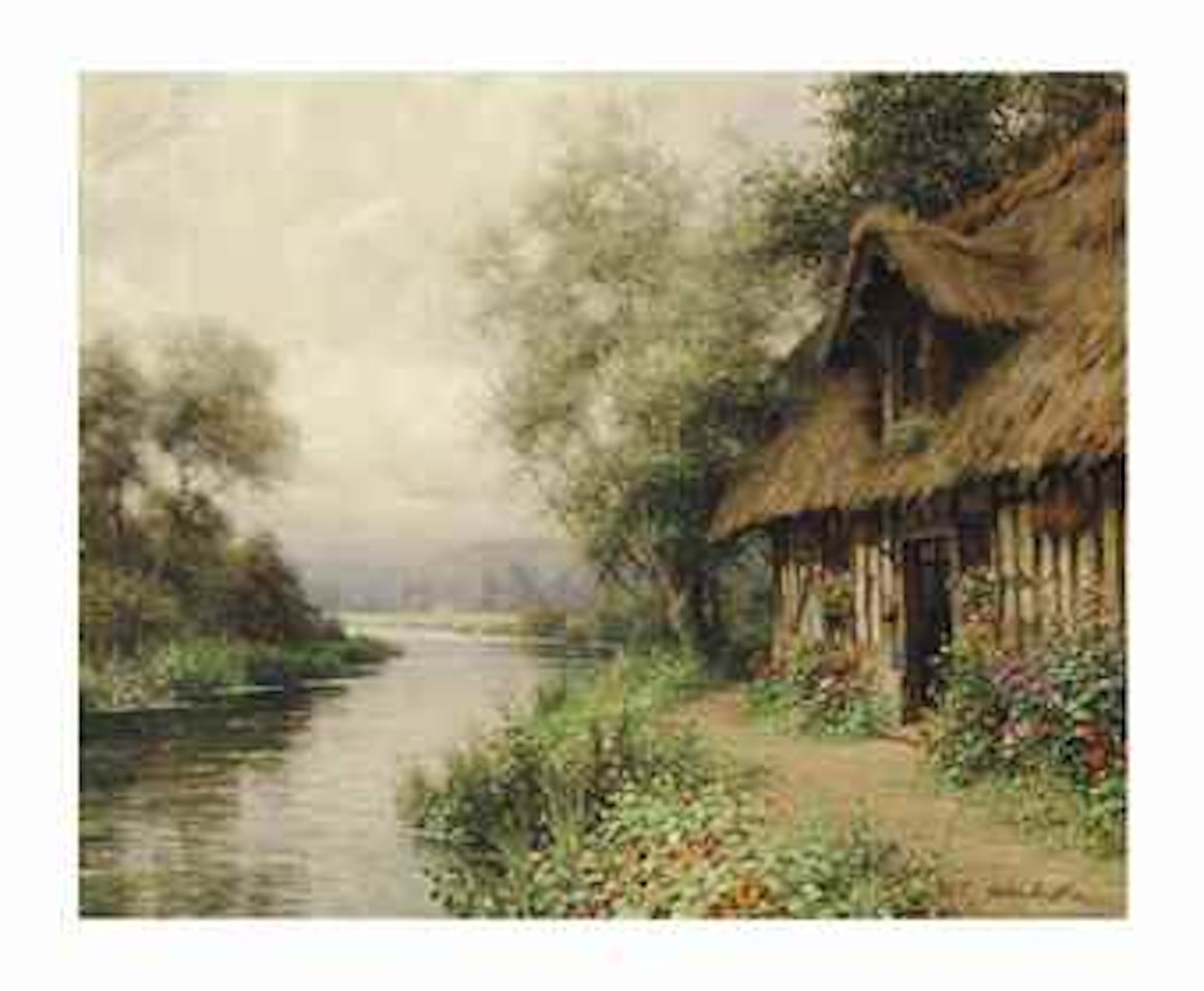 Diane's Cottage, Beaumont-le-Roger, Normandie by Louis Aston Knight
