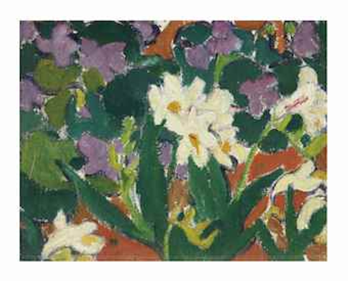 Narcisses et violettes by Louis Valtat