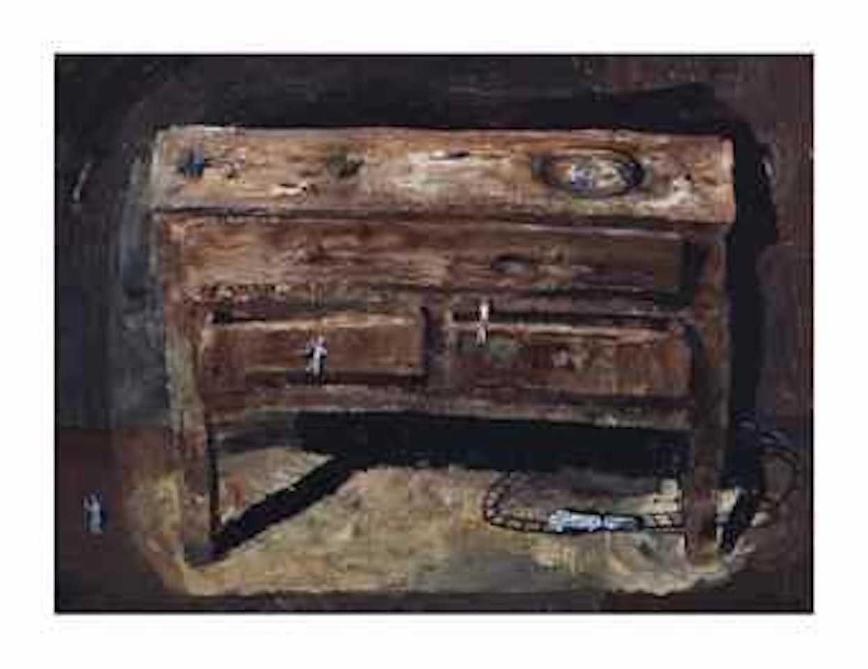 Trencito bajo el mueble by Ignacio Iturria