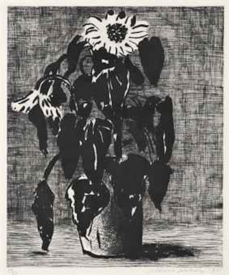 Sunflowers II (Tokyo 348) by David Hockney