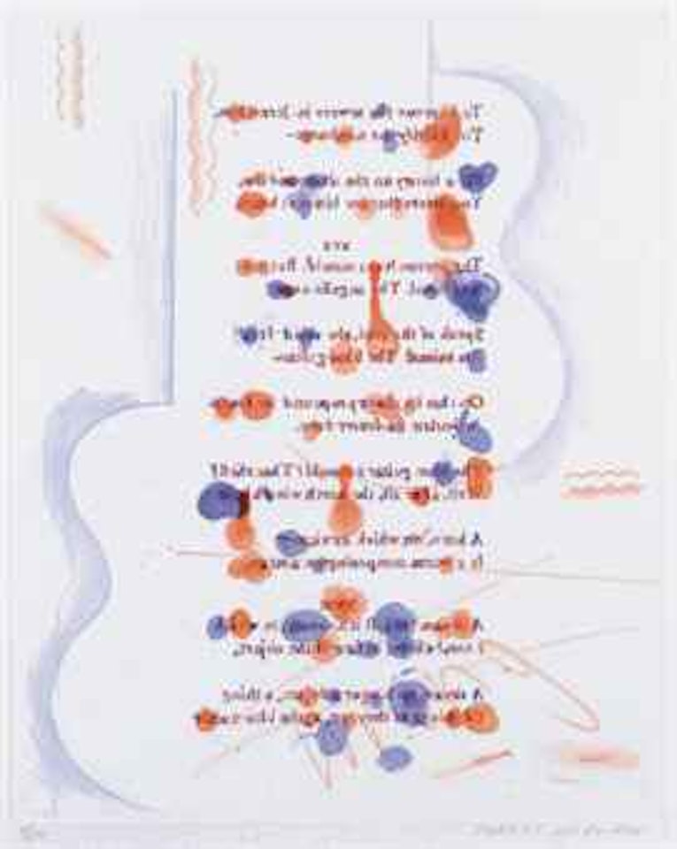 Made in April from The Blue Guitar (MCA Tokyo 188) by David Hockney