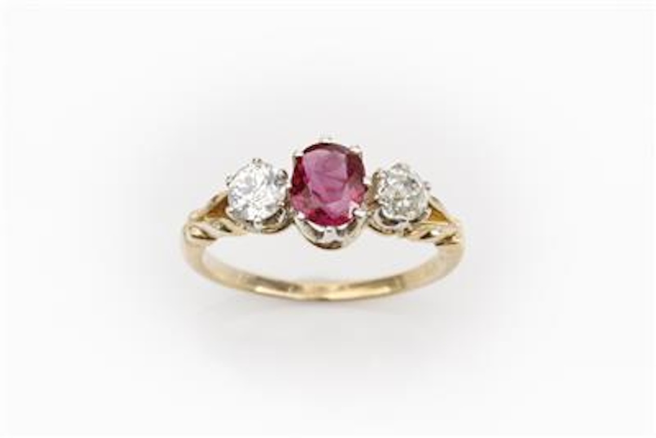Gold/Weißgold 750 by Unknown Jewelry Maker