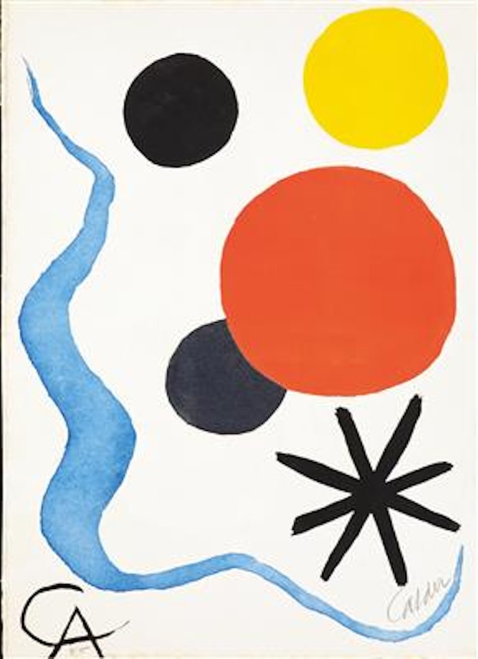 (Philadelphia 1898-1976 New York) untitled by Alexander Calder