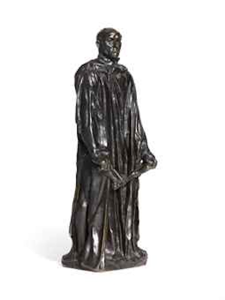 L'un des Bourgeois de Calais: Jean d'Aire, vêtu, réduction by Auguste Rodin
