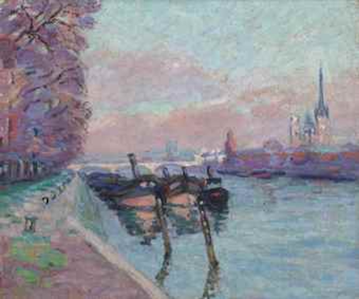 La Seine à Rouen by Armand Guillaumin
