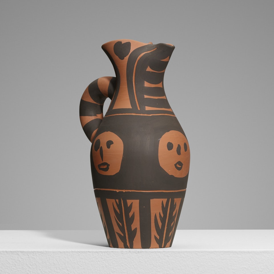 Yan Black Headband ewer by Pablo Picasso