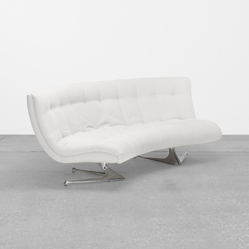 Unicorn sofa by Vladimir Kagan