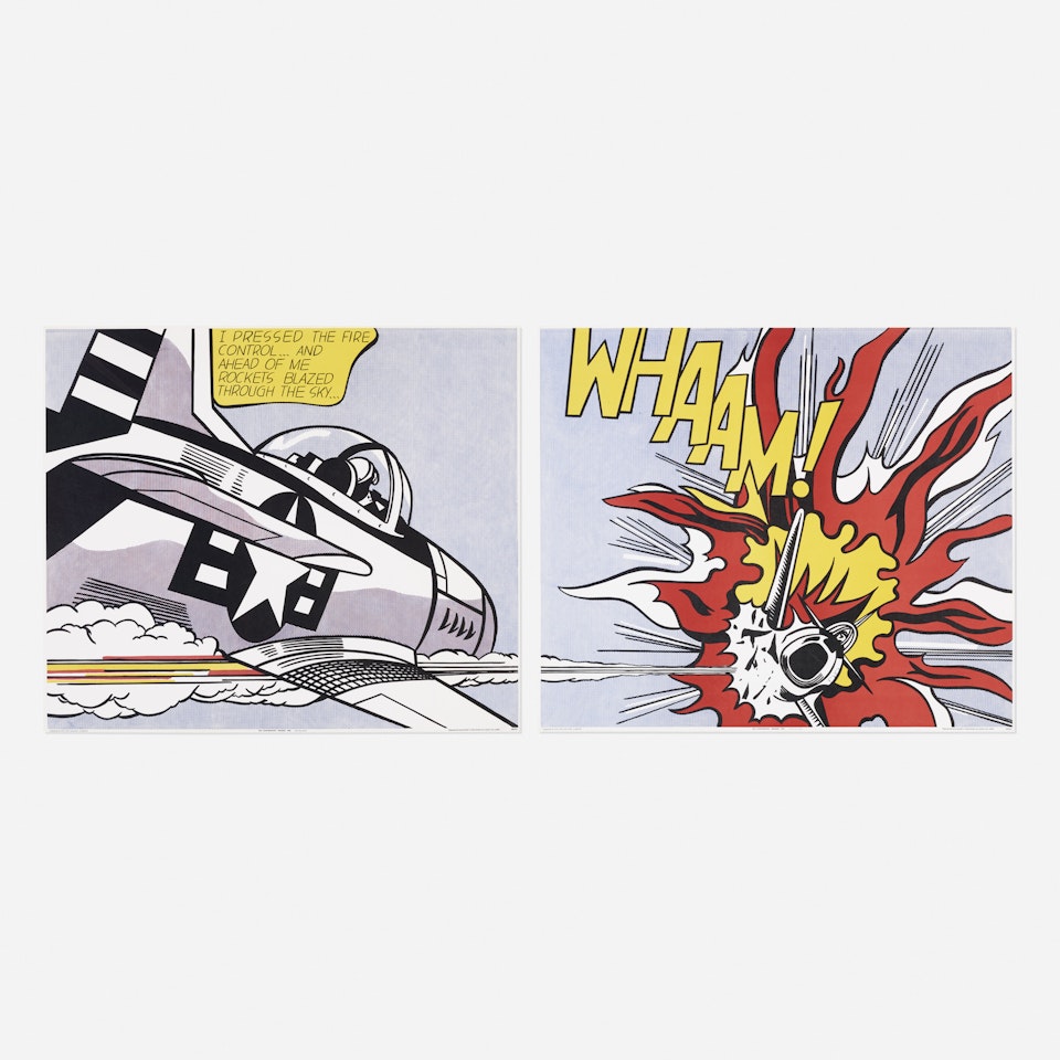 WHAAM! poster by Roy Lichtenstein