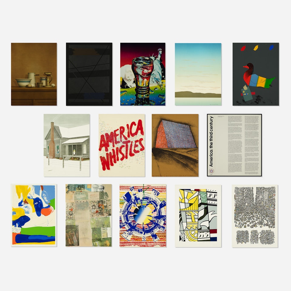 America: The Third Century Portfolio (thirteen works) by Various Artists