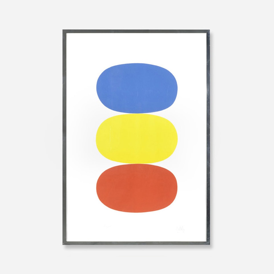 Blue, Yellow, Red by Ellsworth Kelly