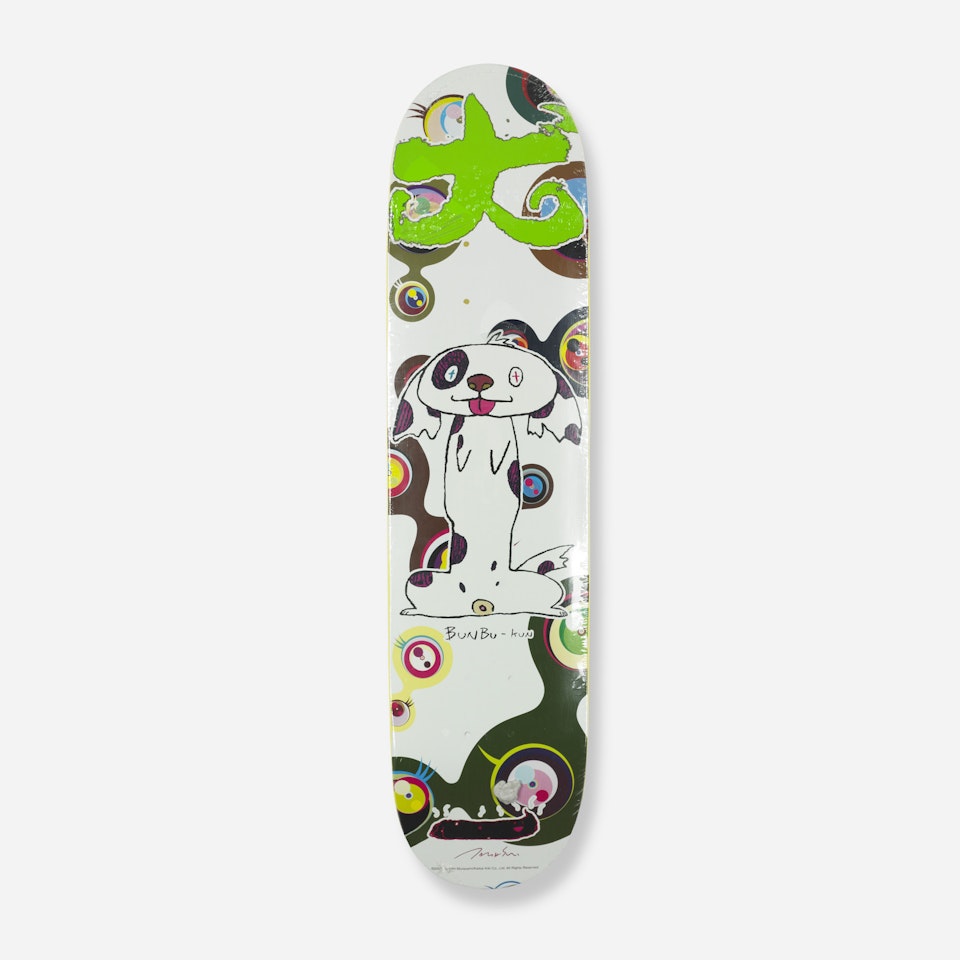 Bunbu-kun skateboard deck by Takashi Murakami